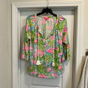 Gently worn Lilly Pulitzer tunic
